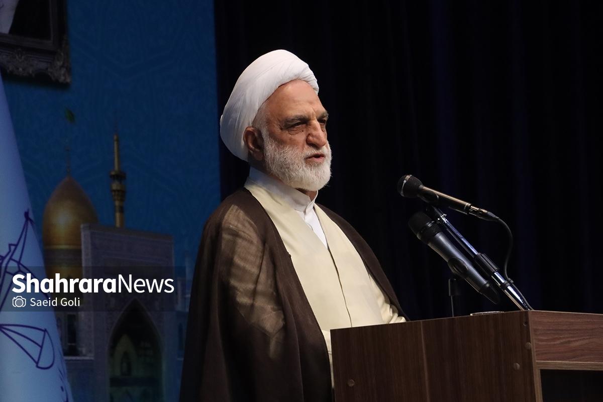 رئیس قوه‌قضائیه در مشهد: خراسان‌رضوی در همه جنبه‌ها به‌ویژه قضایی باید سرآمد باشد