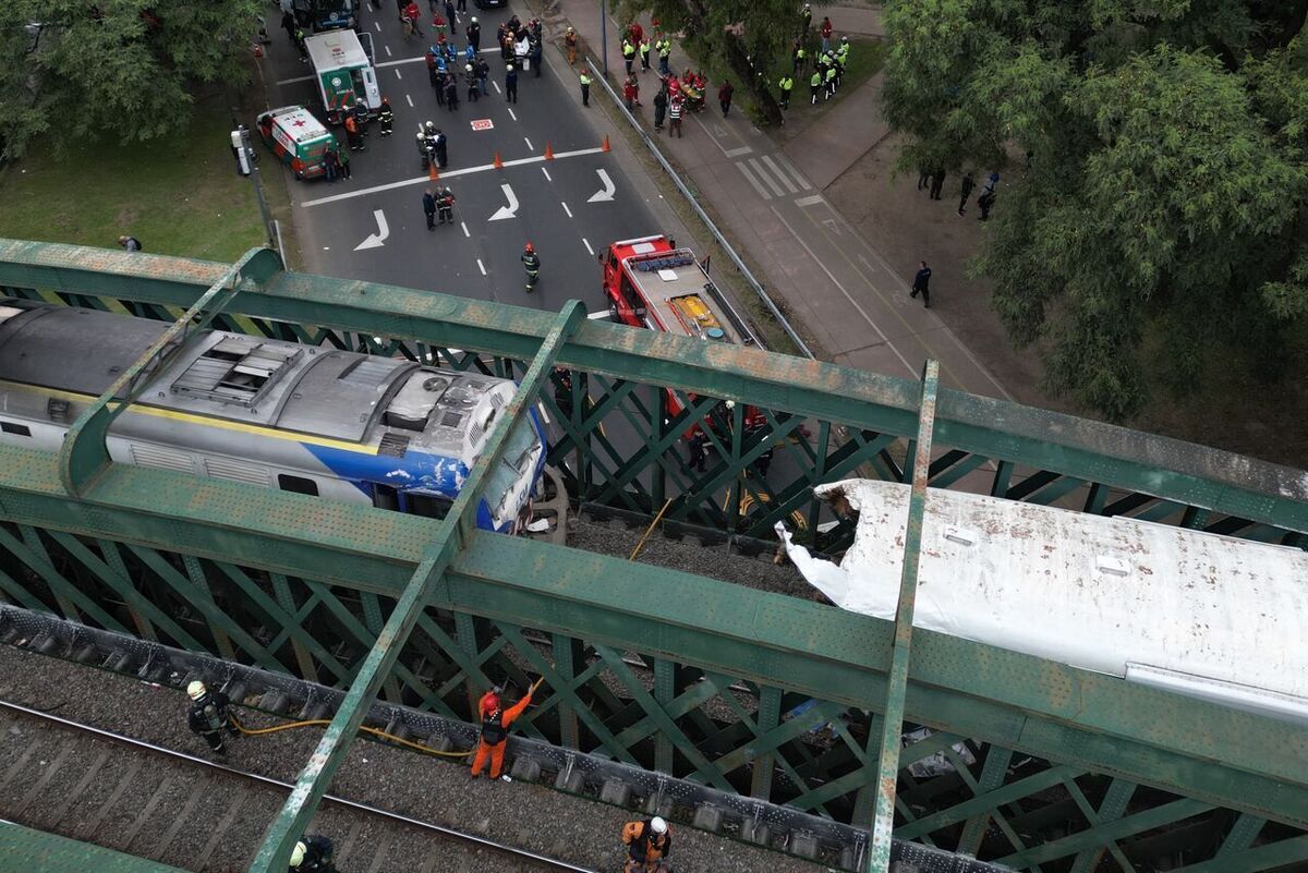 ویدئو| تصادف شدید قطار در آرژانتین