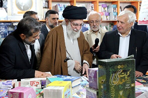 بازدید رهبر معظم انقلاب از نمایشگاه کتاب تهران (۲۴ اردیبهشت ۱۴۰۳)