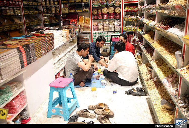 سفره افطاری کسبه در مشهد 