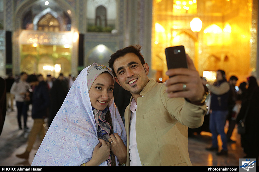  جشن ازدواج دانشجویی همسفر تا بهشت در حرم امام رضا (ع)