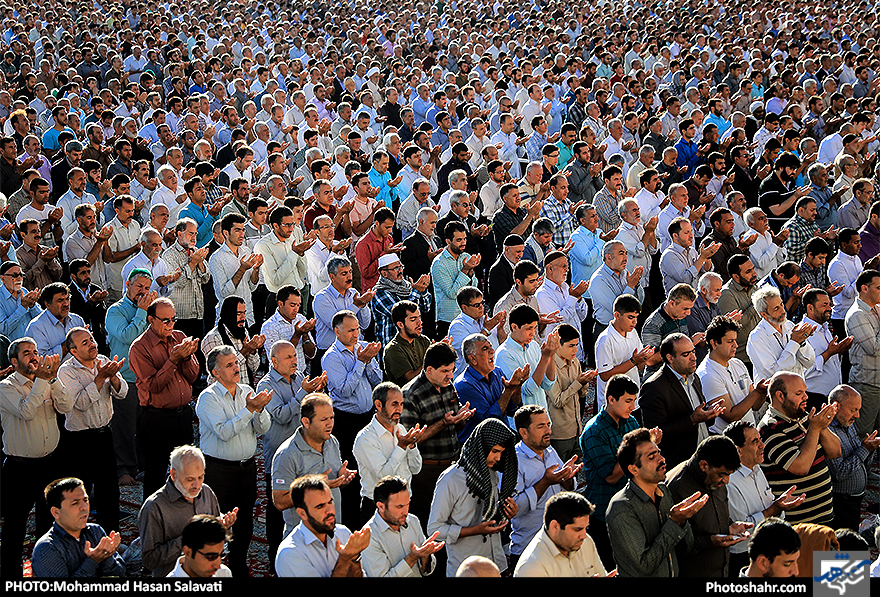 نماز عید سعید قربان در حرم مطهر رضوی 