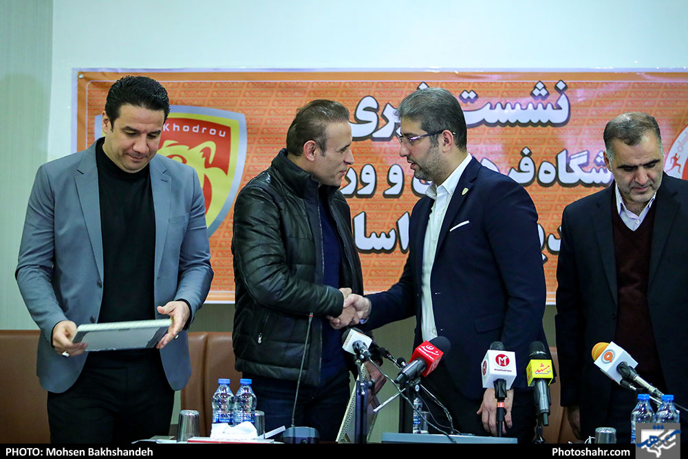 نشست خبری مالک جدید باشگاه پدیده 