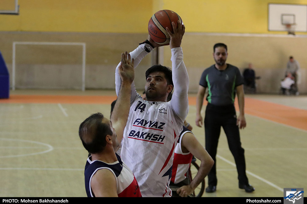 سوپرلیگ بسکتبال با ویلچر/ شهید فیاض بخش مشهد و کالسمین زنجان‎