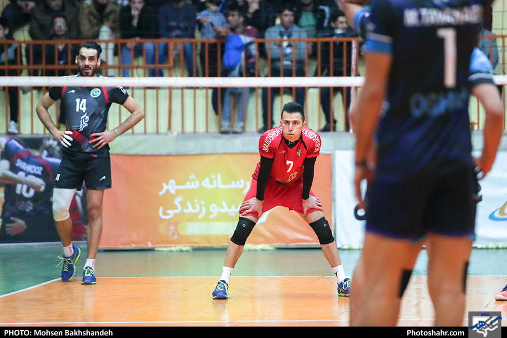 لیگ برتر والیبال / مسابقه پیام مشهد و عقاب نهاجا تهران