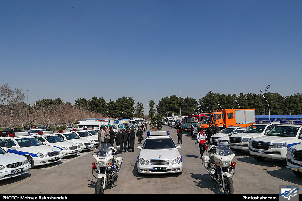 مانور خدمت ستاد خدمات سفر استان در کمپ غدیر مشهد