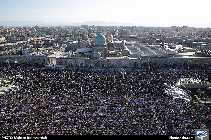 نماز عید فطر - حرم مطهر امام رضا (ع) - 2
