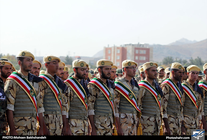 صبحگاه مشترک نیروهای مسلح خراسان رضوی