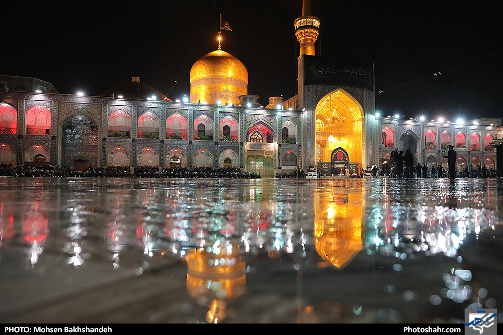 خطبه خوانی شب شهادت امام رضا (ع)