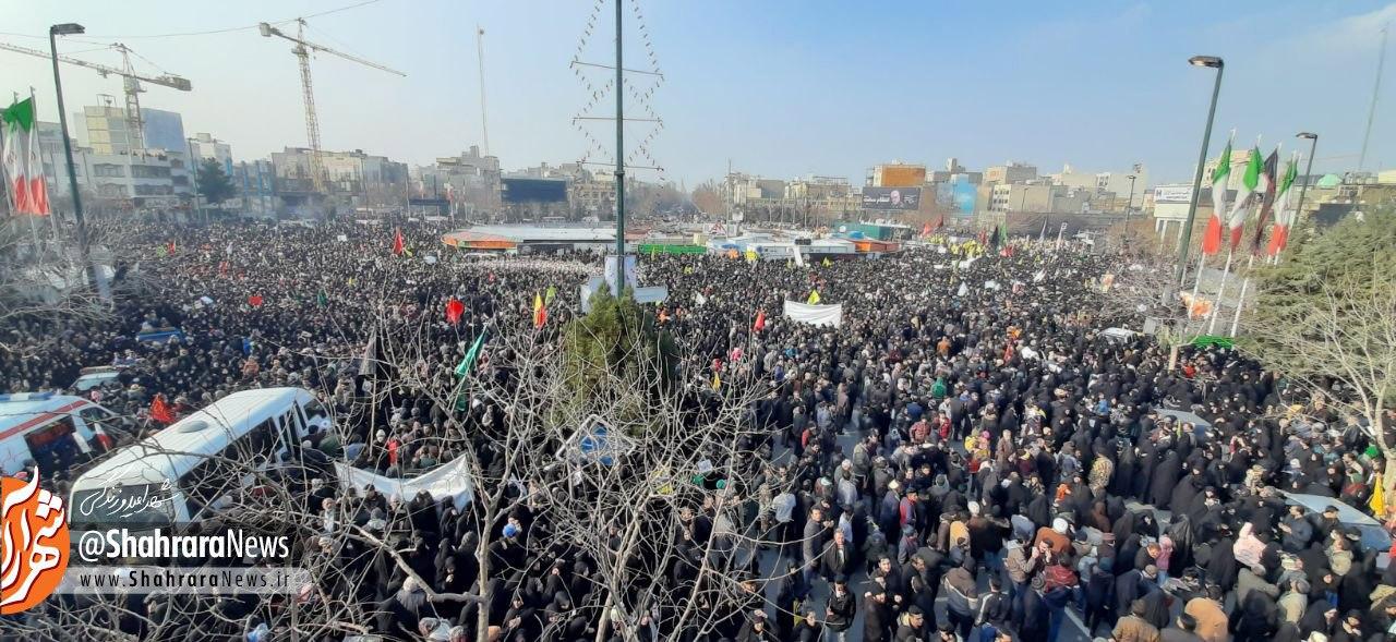 گزارش زنده از مراسم تشییع سردار سلیمانی در مشهد/ وعده ما با شهیدان مقاومت ساعت۱۴ میدان ۱۵خرداد مشهد گزارش زنده از مراسم تشییع سردار سلیمانی در مشهد/ وعده ما با شهیدان مقاومت ساعت۱۴ میدان ۱۵خرداد مشهد
