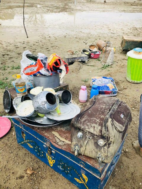 محاصره ۵۰ آبادی شهر بنت در سیلاب/ دارایی بسیاری از مردم را آب برد+ ویدئو محاصره ۵۰ آبادی شهر بنت در سیلاب/ دارایی بسیاری از مردم را آب برد+ ویدئو