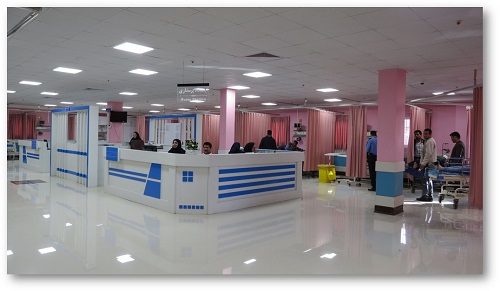 اورژانس مرکزی بیمارستان شهید کامیاب مشهد آماده بهره برداری شد