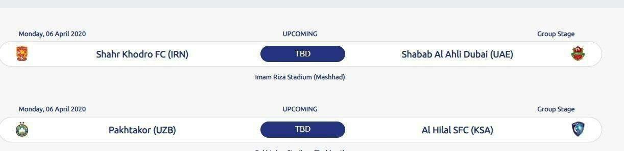 ورزشگاه امام رضا (ع) میزبان دیدارهای خانگی شهرخودرو در لیگ قهرمانان آسیا