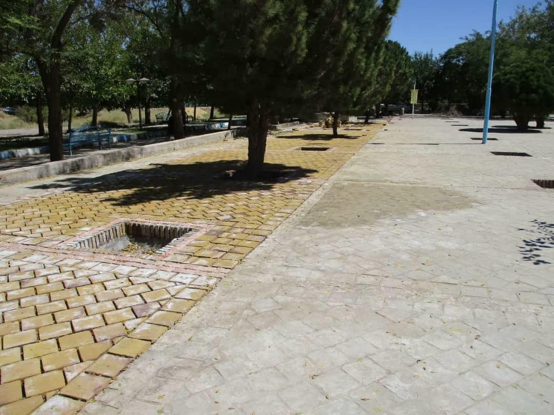 پارک آبی قنات قصبه گناباد ساماندهی و محوطهسازی شد پارک آبی قنات قصبه گناباد ساماندهی و محوطهسازی شد