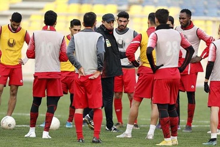 هافبک پرسپولیس غایب بزرگ بازی با تراکتور