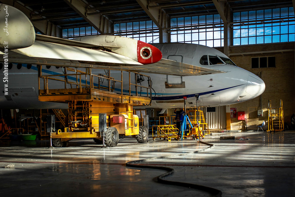 گزارشی از چکاب و بررسی هواپیما&zwnj;های مسافربری در فرودگاه مشهد