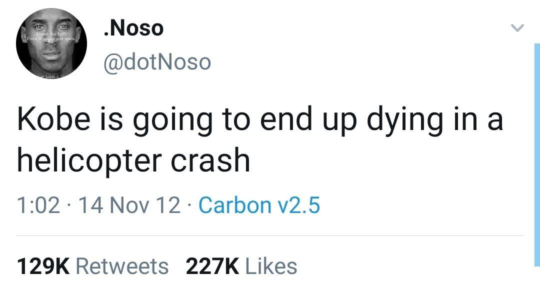 مرگ کوبی برایانت ستاره بسکتبال آمریکا در سقوط بالگرد شخصی+فیلم و عکس