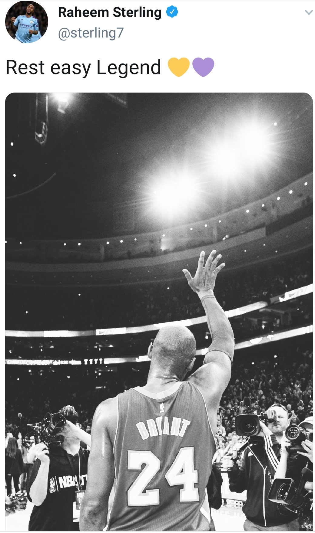 واکنش چهرههای مطرح جهان به مرگ کوبی برایانت+ عکس واکنش چهرههای مطرح جهان به مرگ کوبی برایانت+ عکس