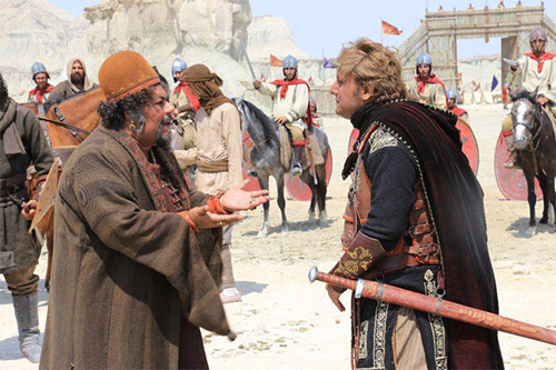 روزهای پایانی فیلمبرداری مجموعه تلویزیونی سلمان فارسی در قشم