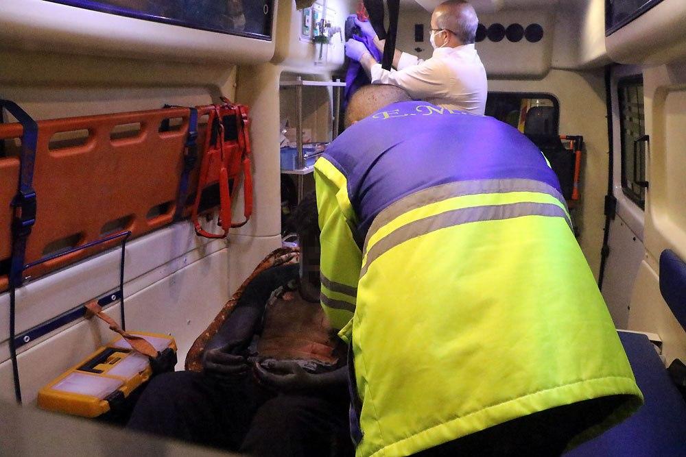 نخستین حادثه چهارشنبه‌سوری در مشهد با مجروحیت شدید جوان ترقه‌ساز+تصاویر