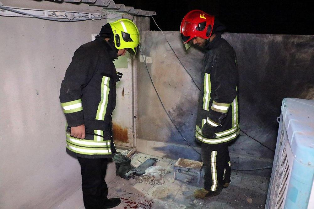 نخستین حادثه چهارشنبه‌سوری در مشهد با مجروحیت شدید جوان ترقه‌ساز+تصاویر