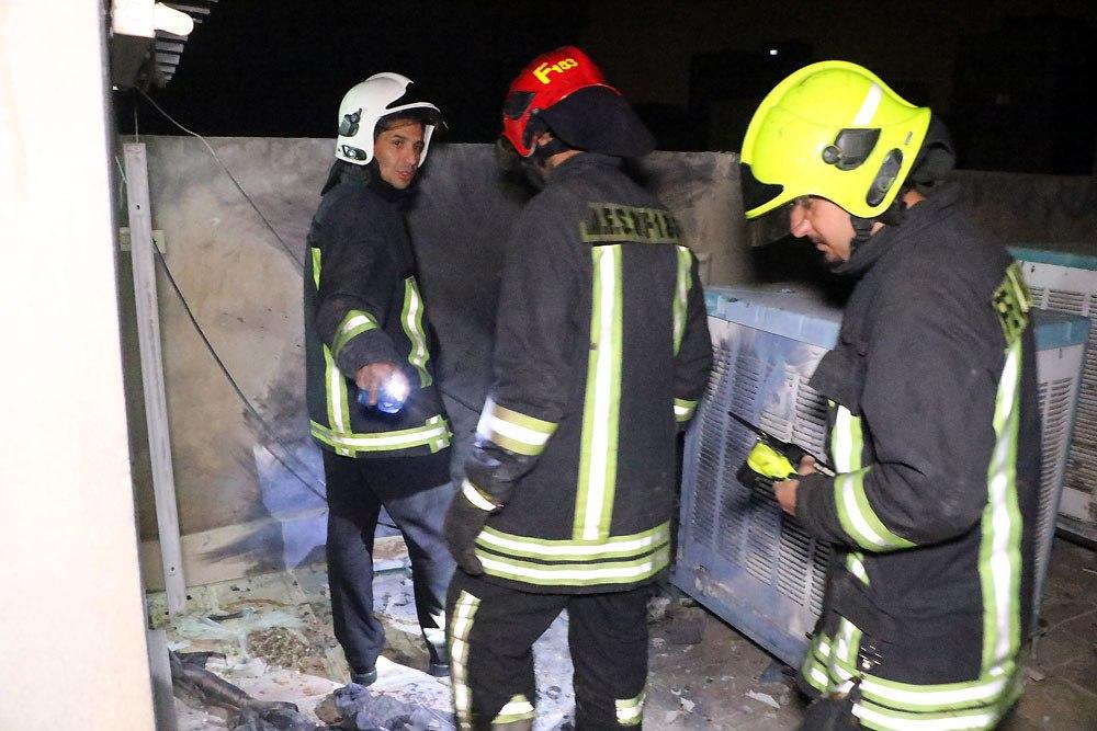 نخستین حادثه چهارشنبه‌سوری در مشهد با مجروحیت شدید جوان ترقه‌ساز+تصاویر