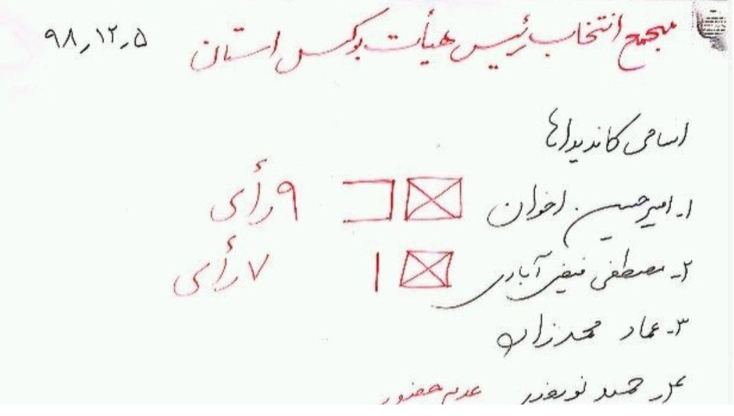 رئیس هیئت بوکس خراسان&zwnj;رضوی انتخاب شد