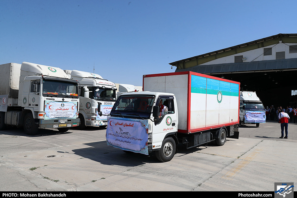 ارسال محموله لوازم زیستی به مناطق سیل‌زده کشور