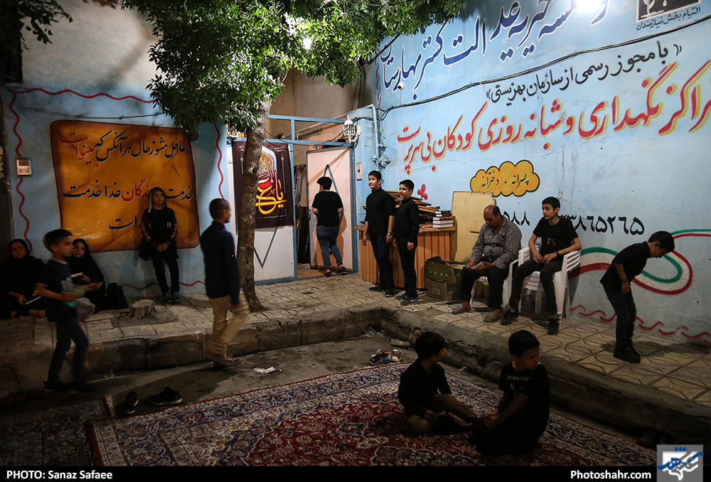 احیاء شب بیست ویکم ماه رمضان در موسسه خیریه نگهداری کودکان بی سرپرست