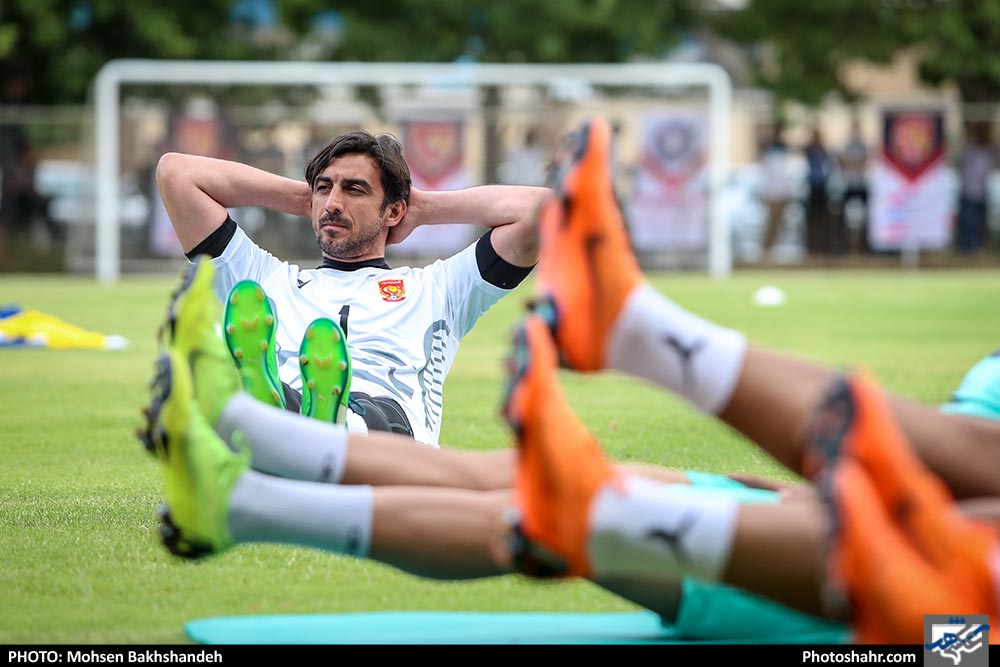 نخستین جلسه تمرین تیم شهرخودرو با حضور یحیی گل محمدی