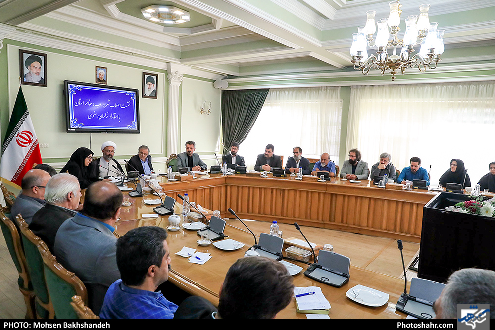 دیدار استاندار با اصحاب شعر وادب خراسان رضوی 