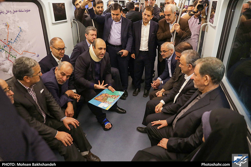 بهره برداری از فاز دو خط دوم قطار شهری