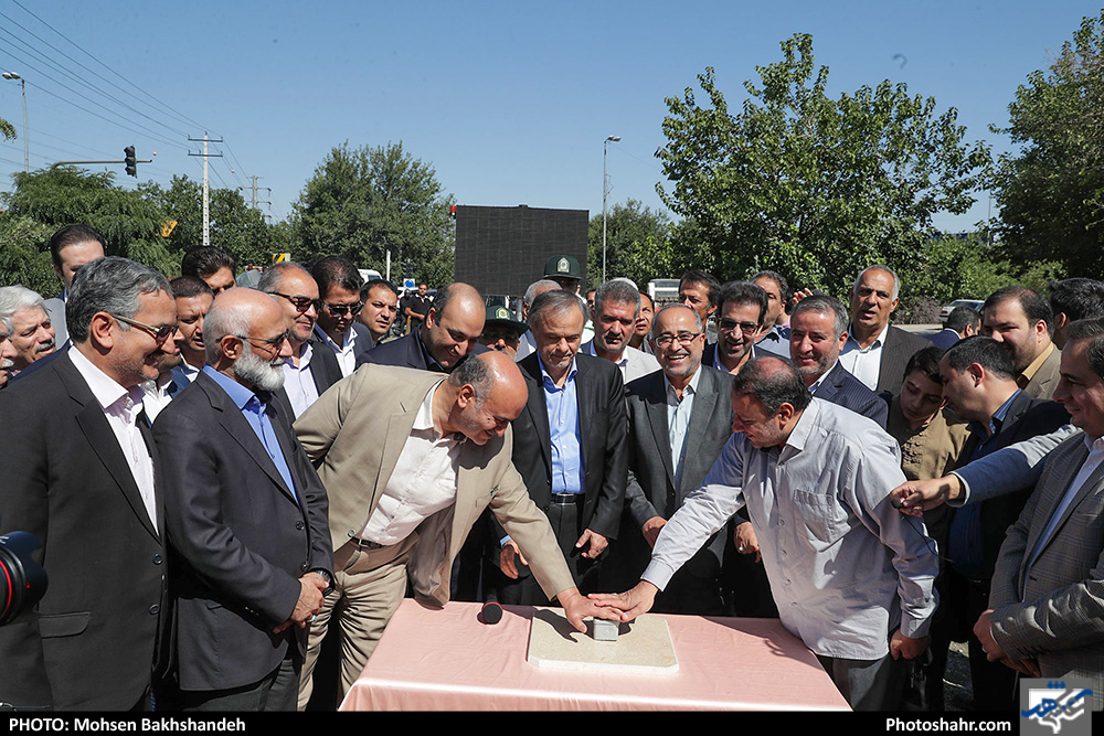 آغاز عملیات اولین تقاطع چهارسطحی مشهد