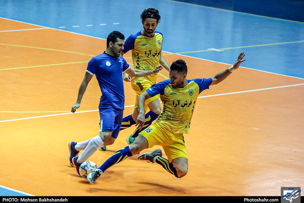 لیگ برتر فوتسال/ مسابقه فرش آرا مشهد و هایپر شهر شاهین شهر‎ 