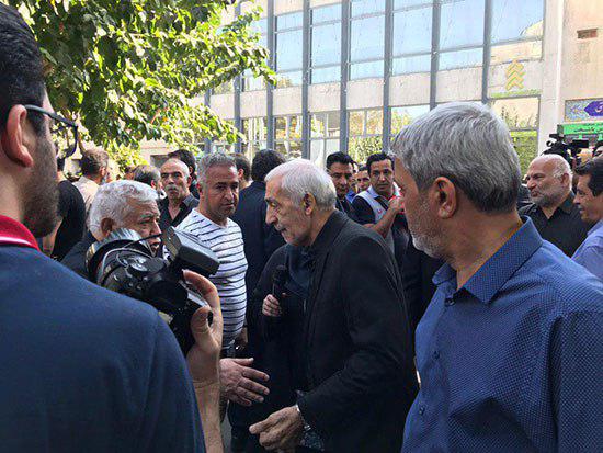 اسطوره های فوتبال ایران، کاشانی را بدرقه کردند + عکس