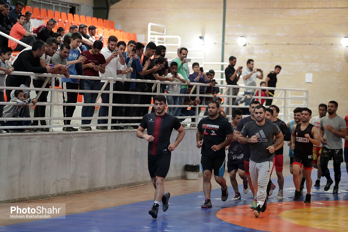 آغاز تمرینات تیم کشتی #تا_ثبت_جهانی_توس با حضور ستاره‌ها