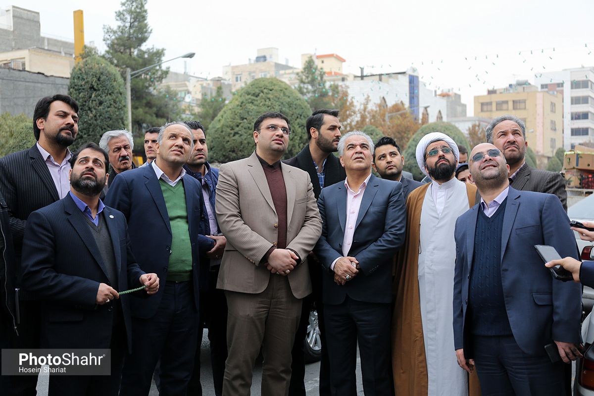 «روشنایی شهر» روی دیوار‌های شهر