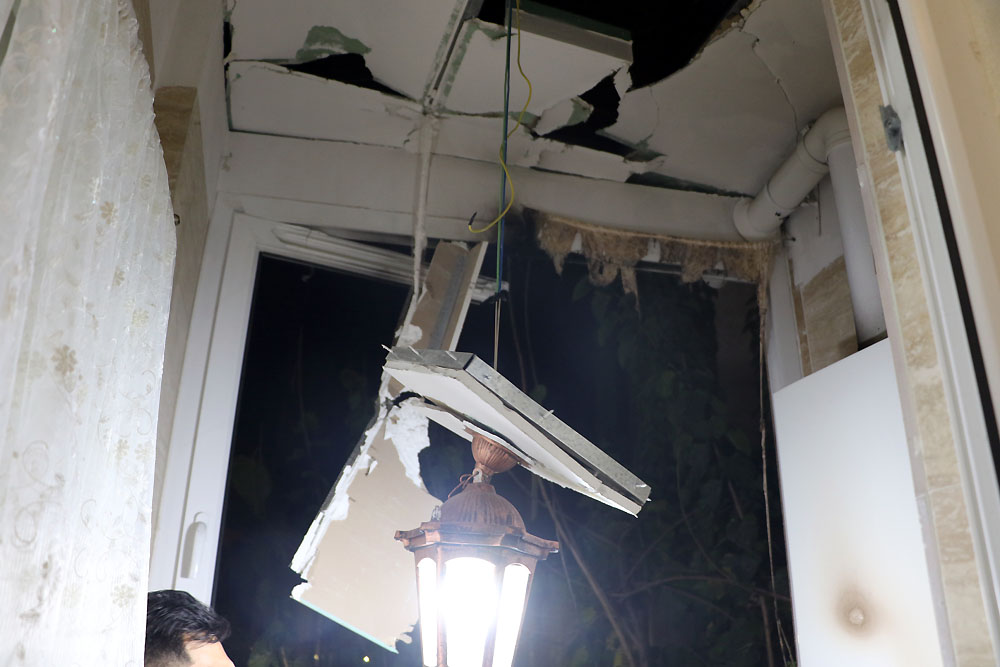 خسارت بر اثر انفجار پکیج دیواری منزل مسکونی در مشهد