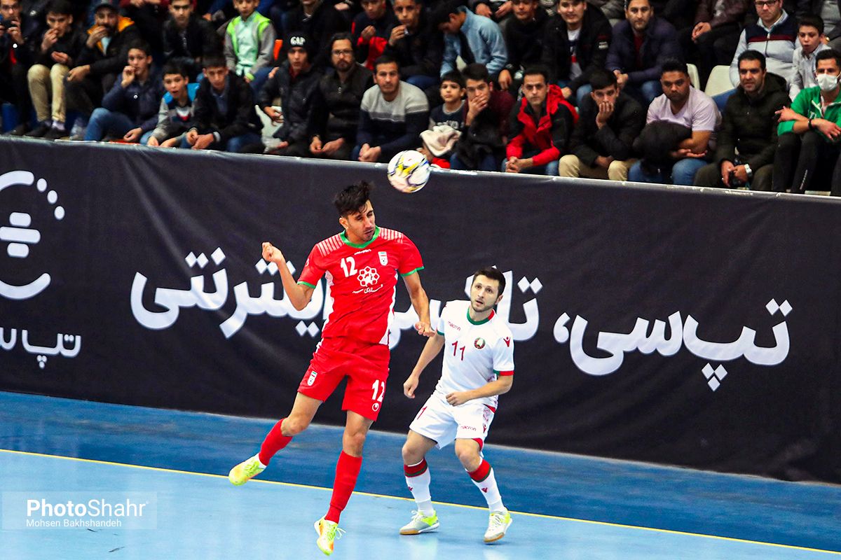 هیجان بین‌المللی در تورنمنت سه‌جانبه فوتسال مشهد