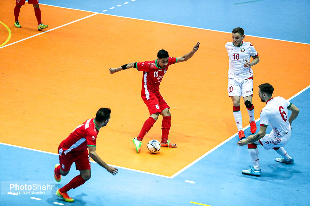 هیجان بین‌المللی در تورنمنت سه‌جانبه فوتسال مشهد