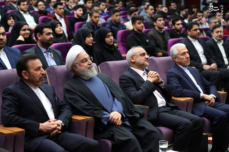 حضور دکتر روحانی در دانشگاه فرهنگیان +تصاویر