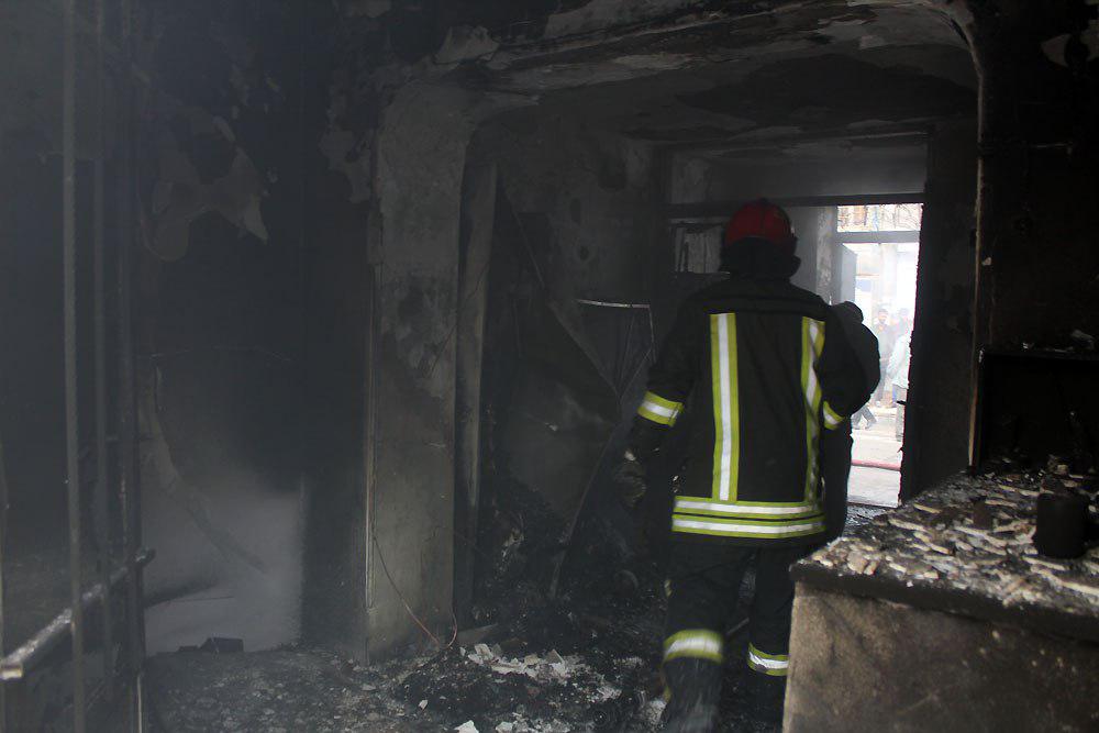 زوج میانسال مشهدی در آتش بی احتیاطی سوختند + تصاویر