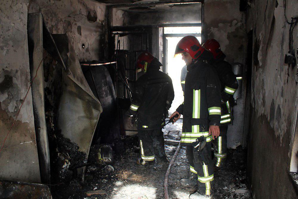 زوج میانسال مشهدی در آتش بی احتیاطی سوختند + تصاویر