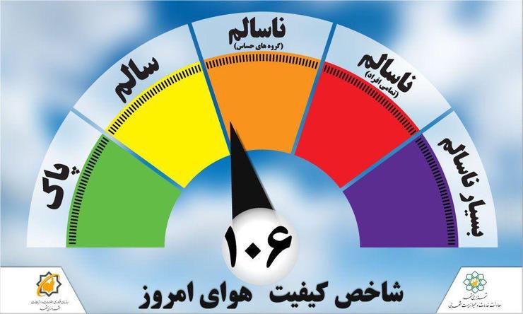 آلودگی هوای مشهد برای چهارمین روز متوالی!