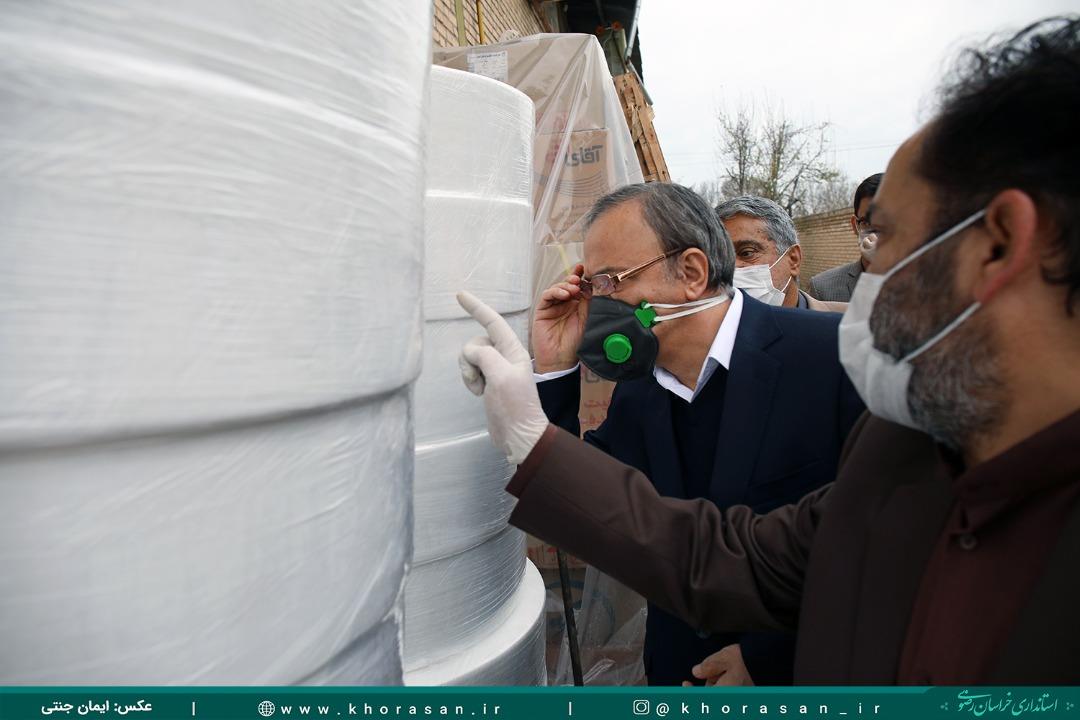 بهره‌برداری از یک واحد تولید ماسک در مشهد