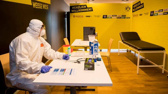 تبدیل ورزشگاه خانگی دورتموند به بیمارستان