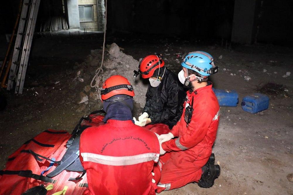 سقوط مرگبار نگهبان کارگاه ساختمانی از ارتفاع ۲۰ متری در مشهد