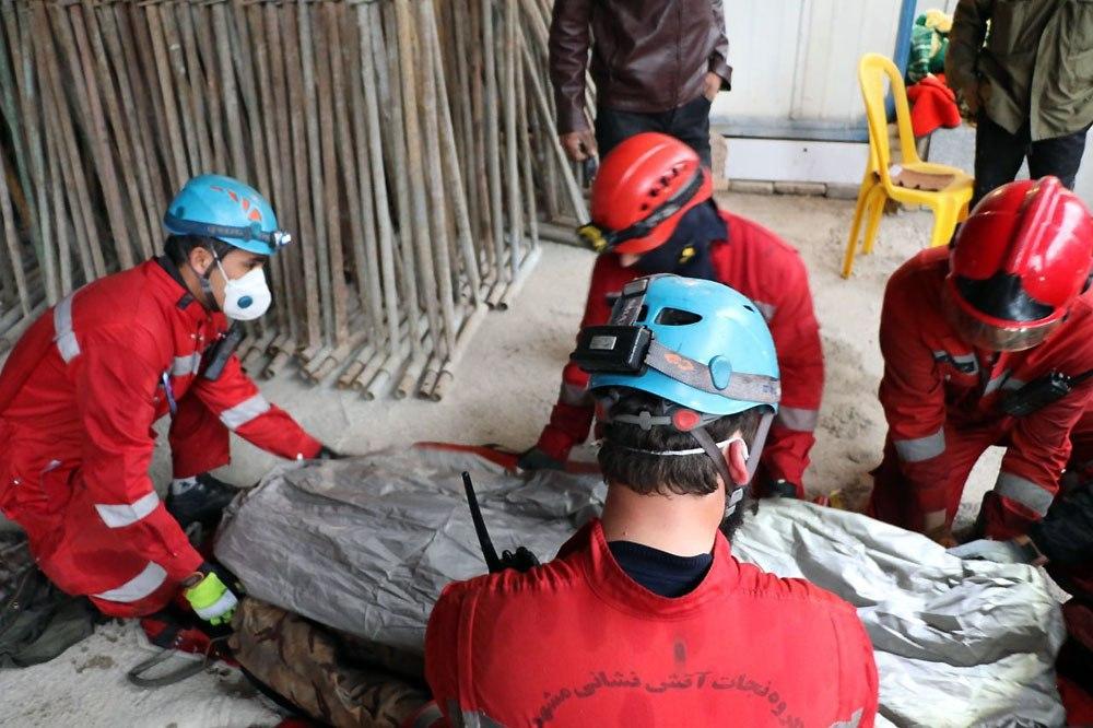 سقوط مرگبار نگهبان کارگاه ساختمانی از ارتفاع ۲۰ متری در مشهد