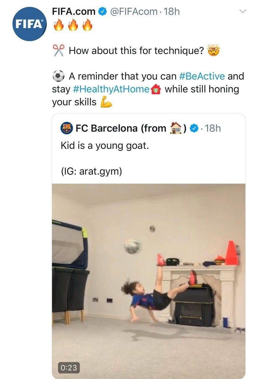 کامنت مسی و بارسلونا برای آرات حسینی+عکس کامنت مسی و بارسلونا برای آرات حسینی+عکس