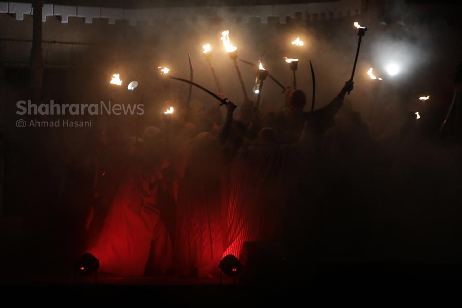 گزارشی از سوگواره «نگین شکسته»، تنها نمایشی که این شب‌ها در مشهد اجرا می‌شود